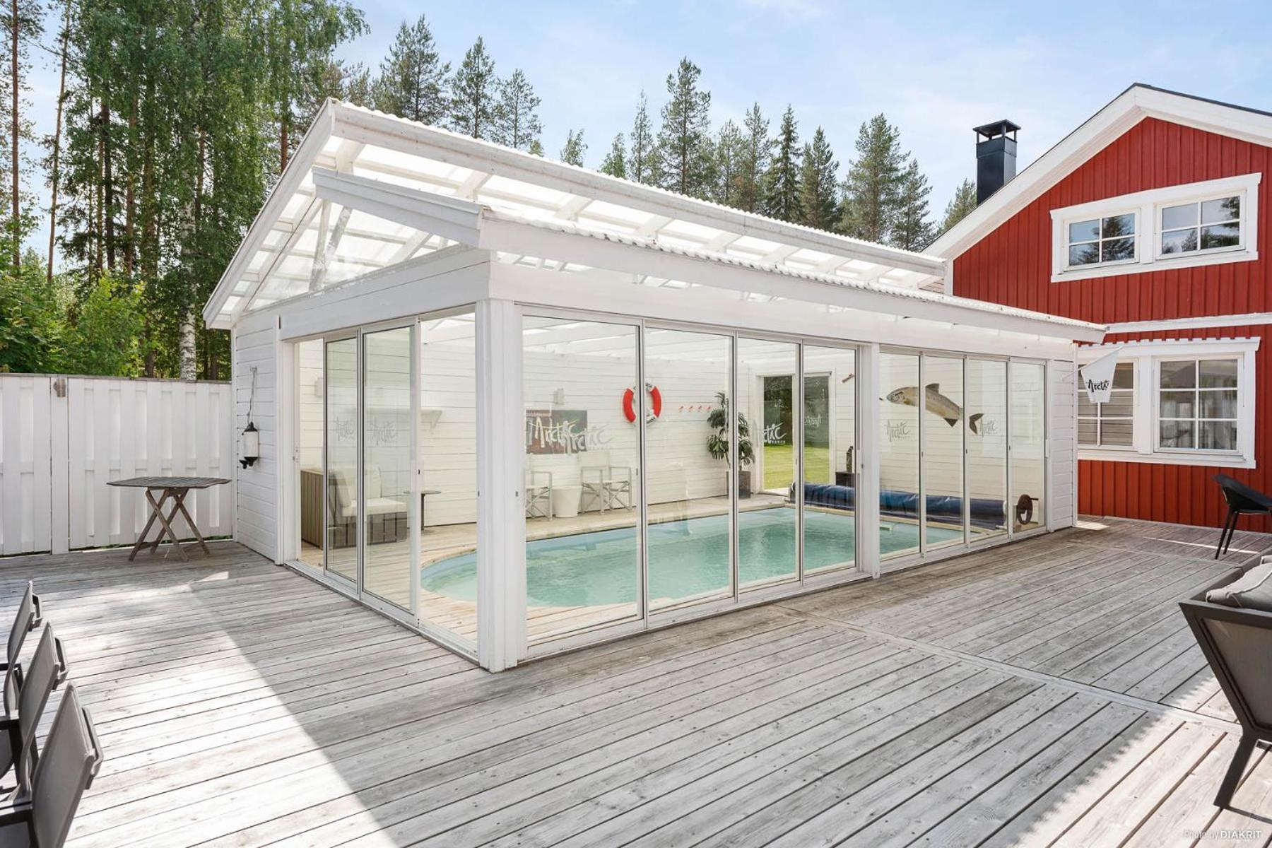 Villa Arctic Ranch Överkalix Esterno foto